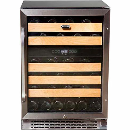 Whynter BWR-462DZ - Wine Refrigerator, Dual Temperature Zone Built-In, Holds 46 Bottles