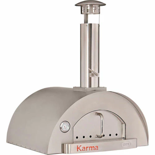 WPPO Karma 32 inch, Wood Fired Pizza Oven, Stainless Steel (Oven Only) - Image 2