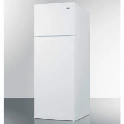 Summit Appliance Summit-Two-Door Cycle Defrost Refrigerator-Freezer, White, 21-1/2"W