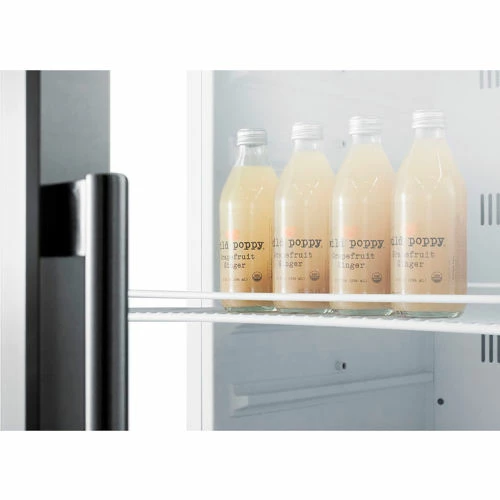 Summit Appliance Summit-Full-Sized Beverage Merchandiser, Frost Free, S/S Cabinet - Image 4
