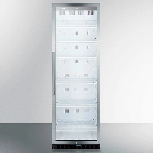 Summit Appliance Summit-Commercial Glass Door, Full-Sized Beverage Merchandiser